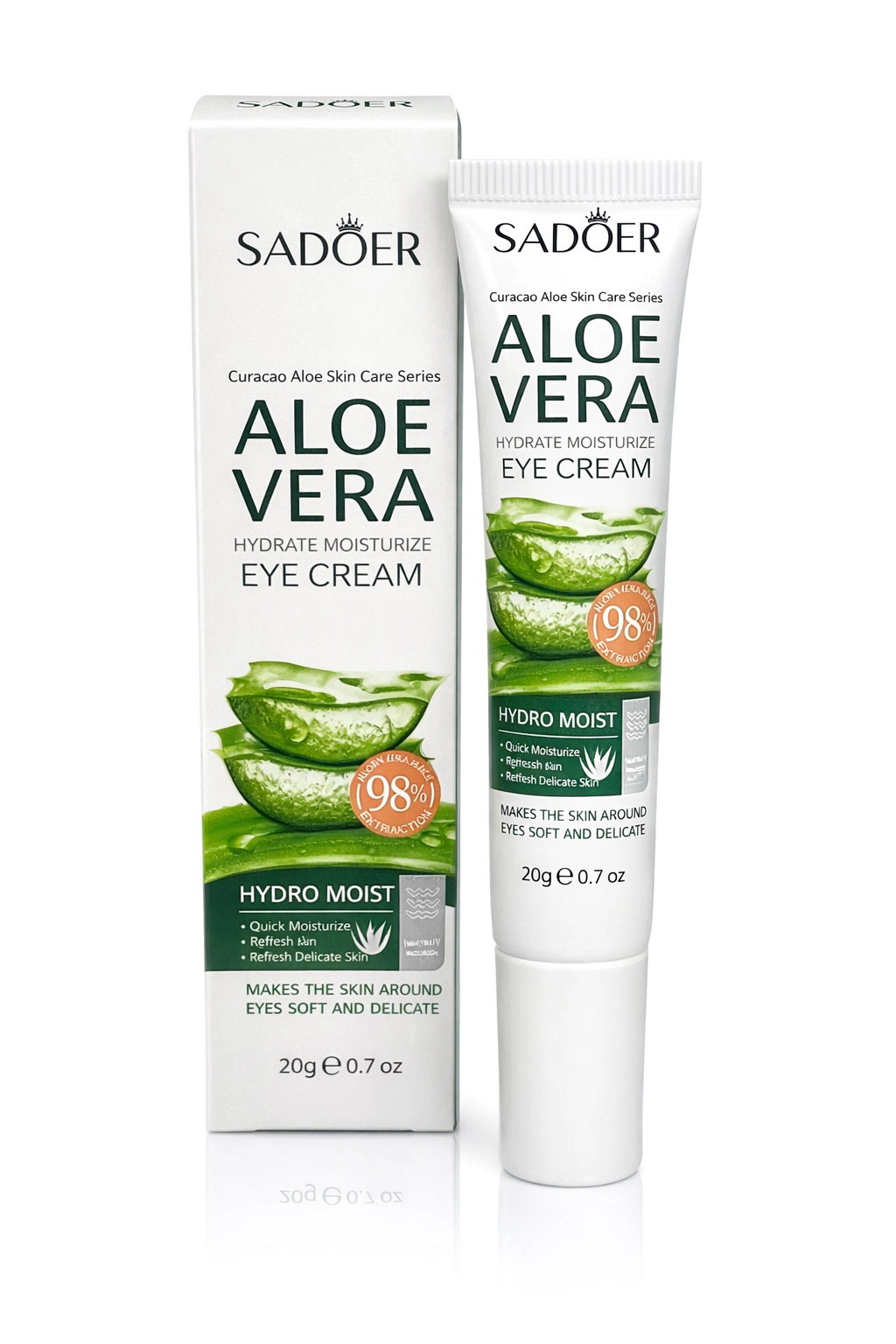 Crema de ojos hidratante aloe Vera Sadoer 20g